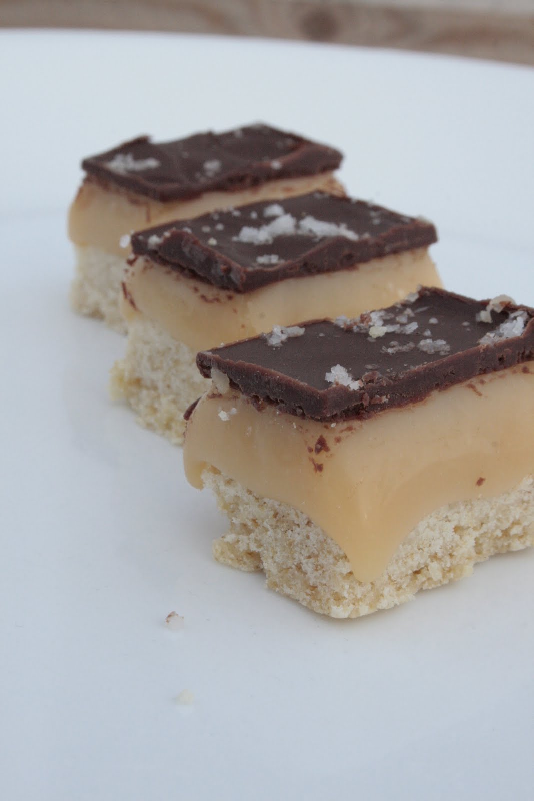 Indigo Scones Salted Caramel Chocolate Shortbread Bars