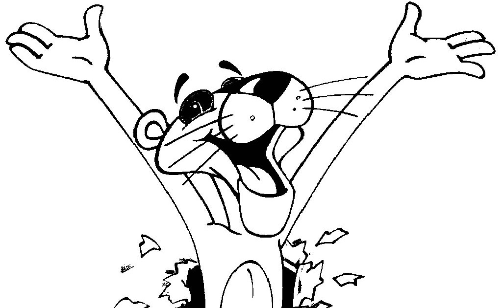 Mi colección de dibujos: ♥ Dibujos para colorear de la pantera Rosa ♥