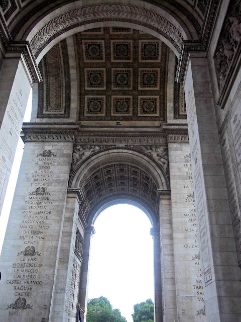 Arc de Triomphe, another thing to see when visiting Paris