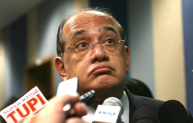 Resultado de imagem para gilmar mendes dando entrevista