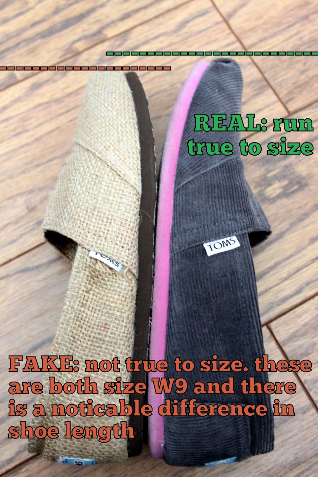 Put Up Your Dukes Real TOMS vs Fake TØMS Spotting the Differences