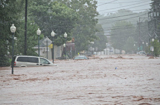 After hurricane Irene hit