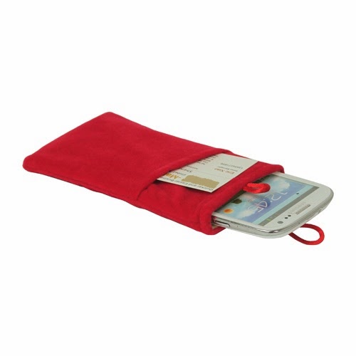 Universal Plush Pouch Bag with Button Closure for Samsung Galaxy S 3 III i9300 S 4 IV i9500 i9505, Size 13.8cm x 8.1cm - Red Universal Plush Pouch Bag with Button Closure for Samsung Galaxy S 3 III i9300 S 4 IV i9500 i9505, Size 13.8cm x 8.1cm - Red