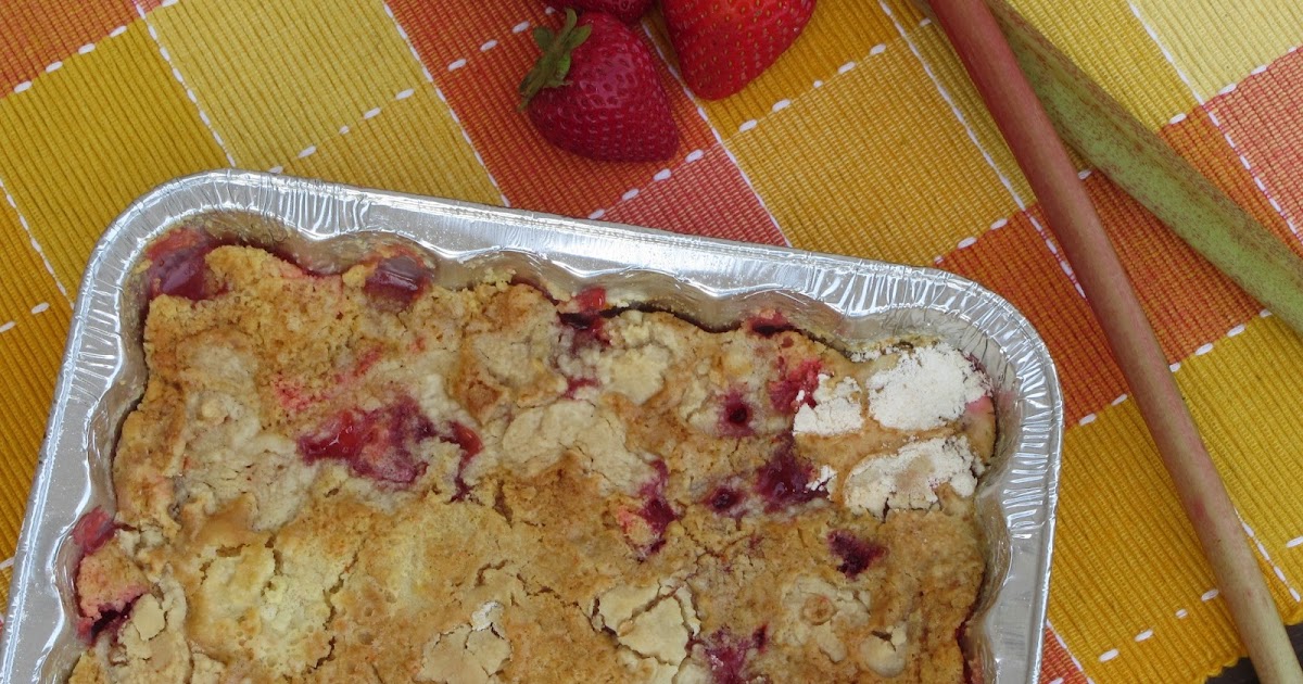 Been There Baked That Strawberry Rhubarb Dump Cake