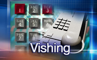 Vishing, a phishing attack over VoIP protocol Vishing