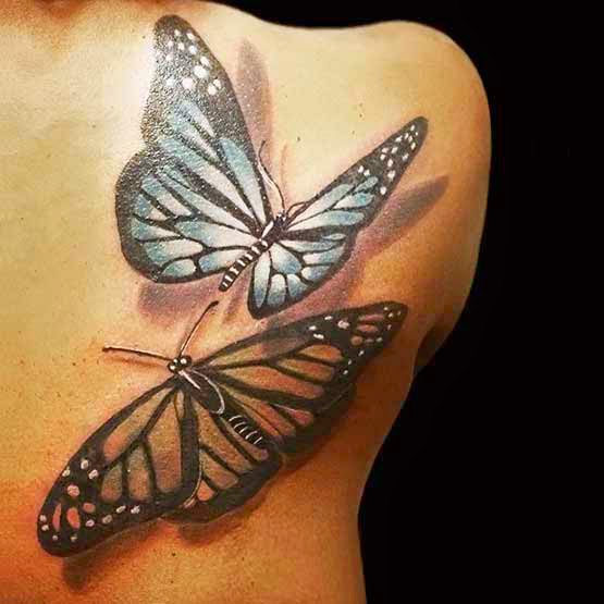 Butterfly Tattoo 3d Butterfly Tattoo 3d