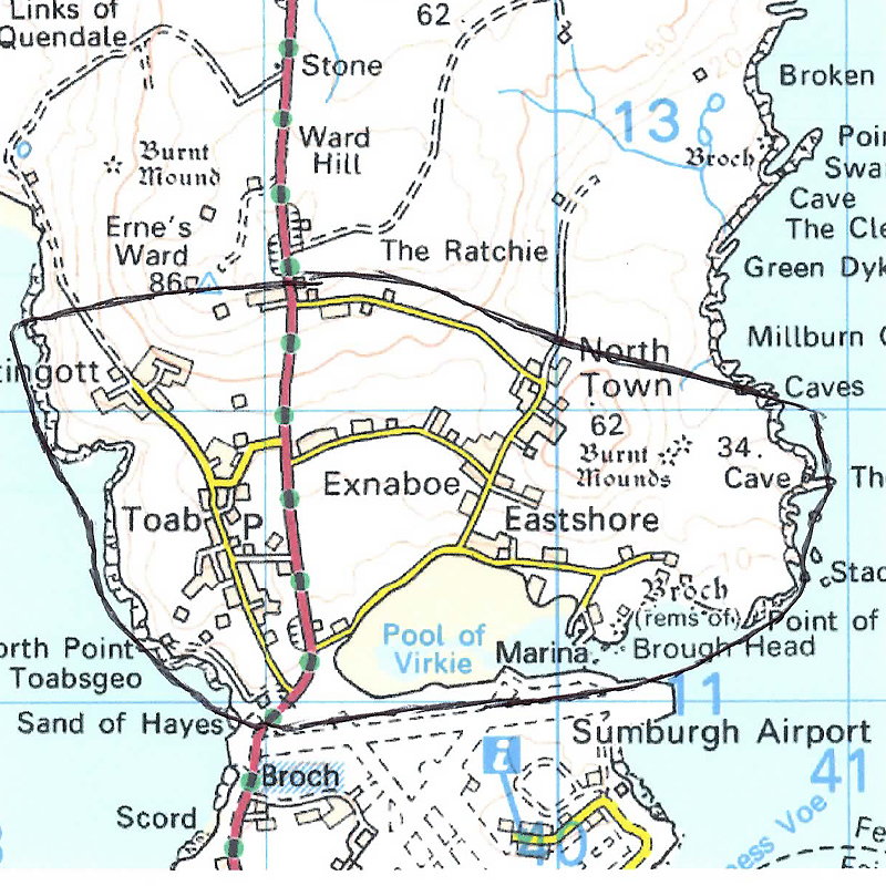 'patchwork' Patch of the day, Virkie/Exnaboe/Toab, Shetland Rob Fray