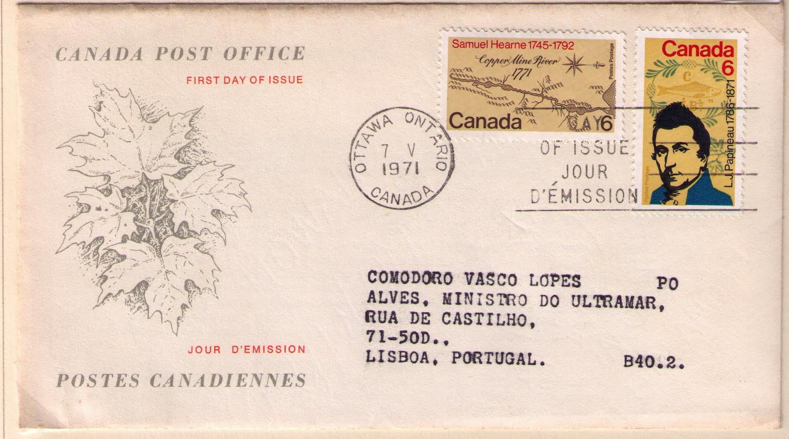 Canada Envelope