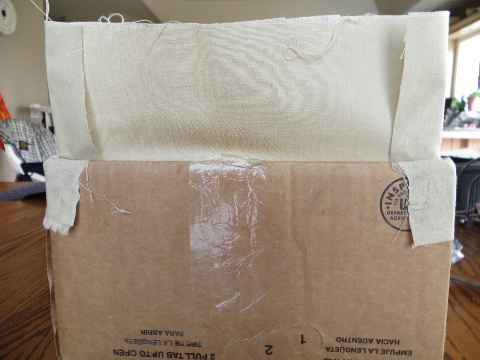 Namely Original How To Cover A Box in Fabric