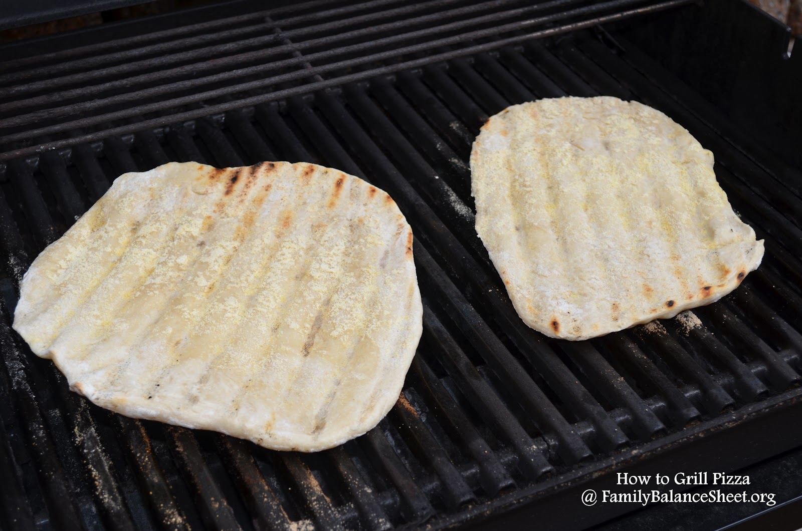 How to Grill Pizza Family Balance Sheet