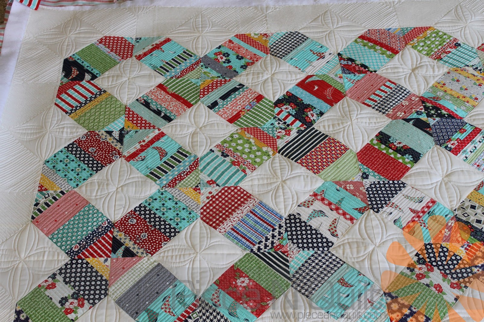Piece N Quilt Custom Machine Quilting A Fun Border Idea!