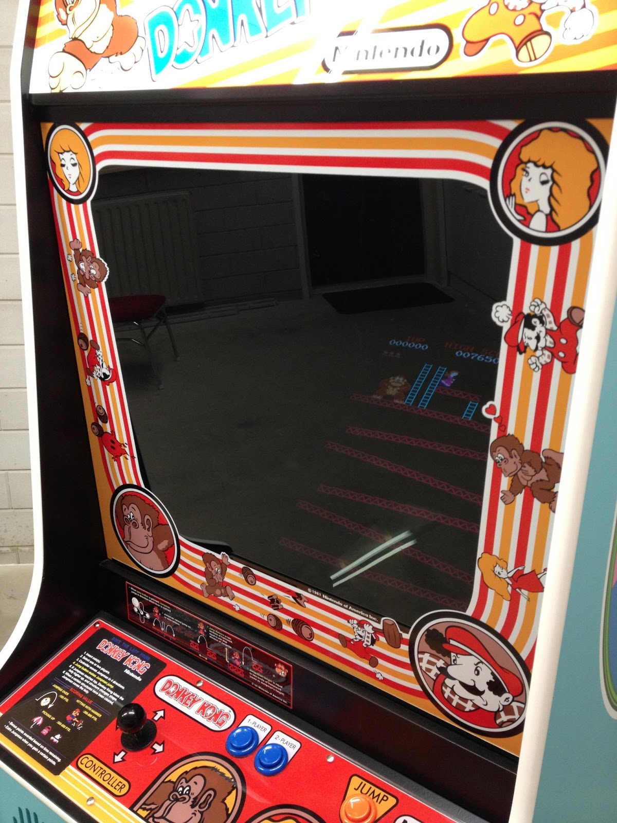 Building A Donkey Kong Arcade Cabinet Game Over