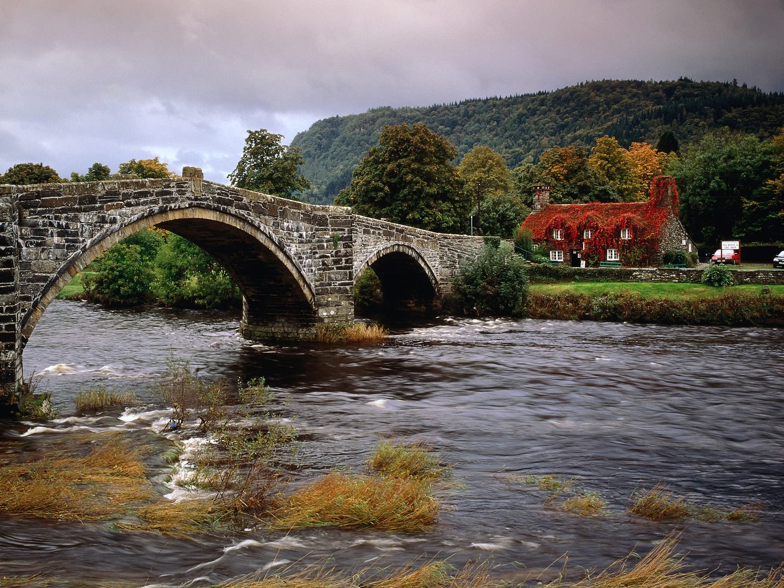 Llanrwst Bridge Stock Photos Architecture Landmarks Pictures Landscape Wallpapers