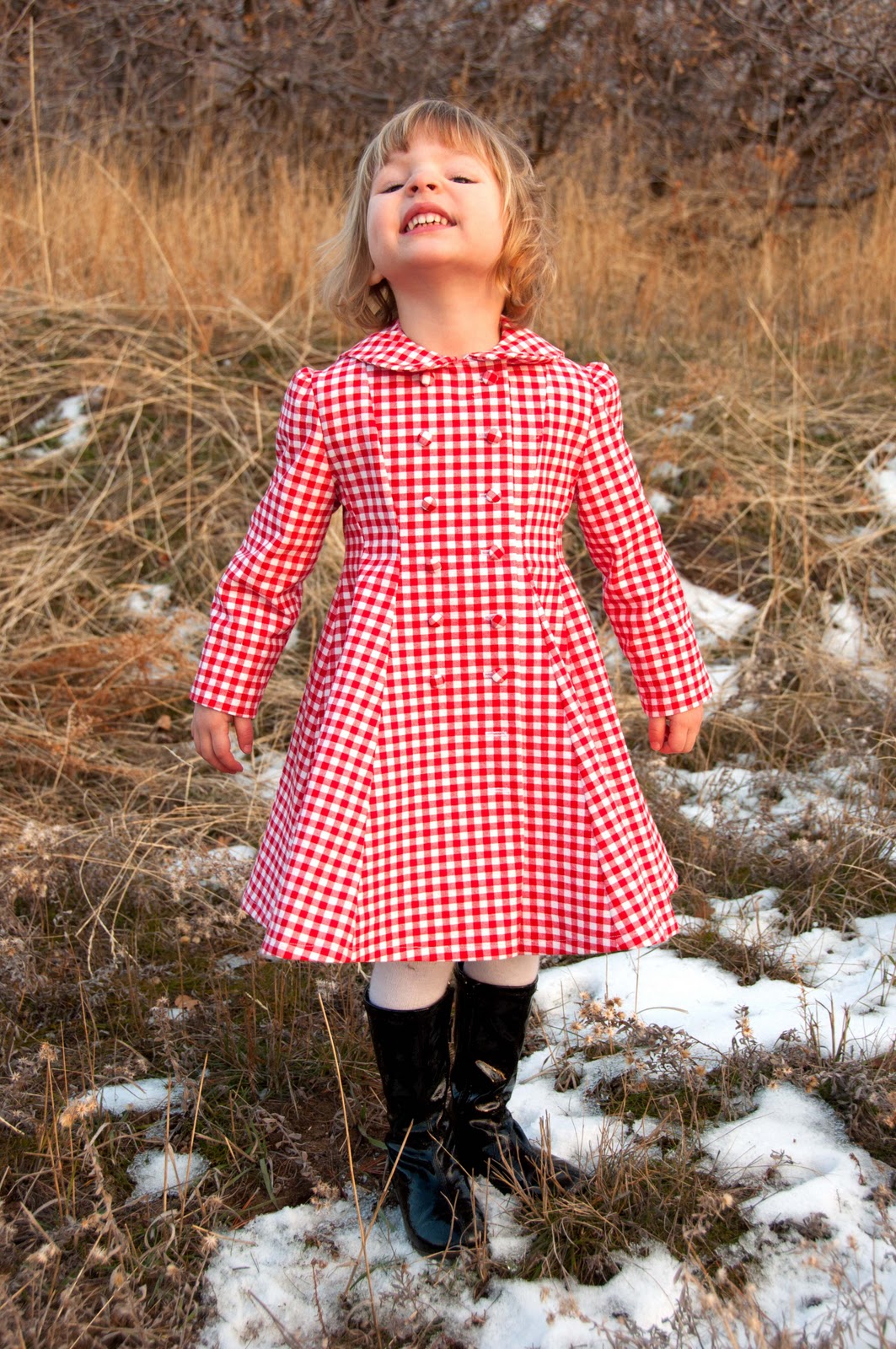 Aesthetic Nest Sewing Scarlett's Christmas Dress