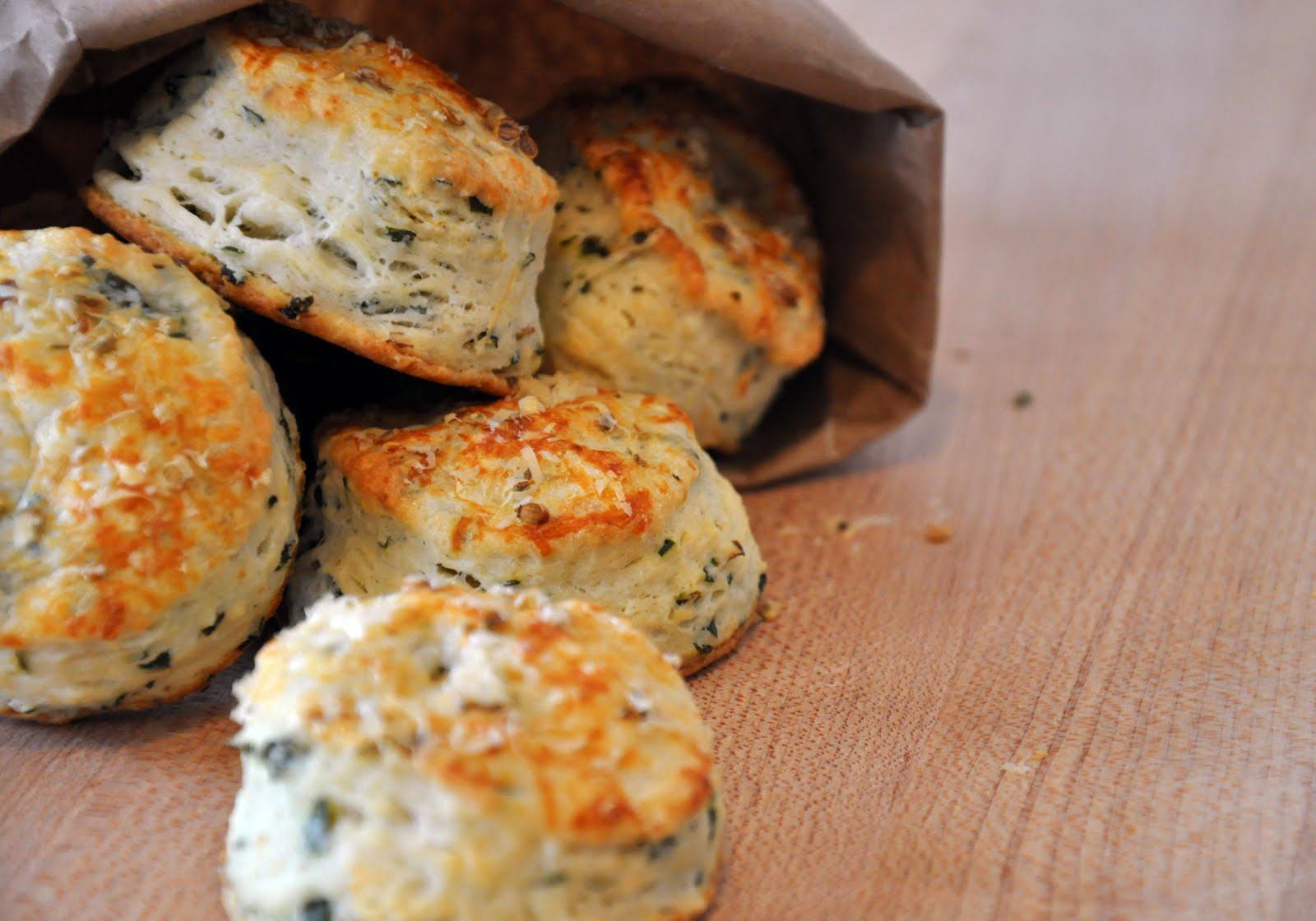 Don't F With Chef Buttermilk Ramp Biscuits