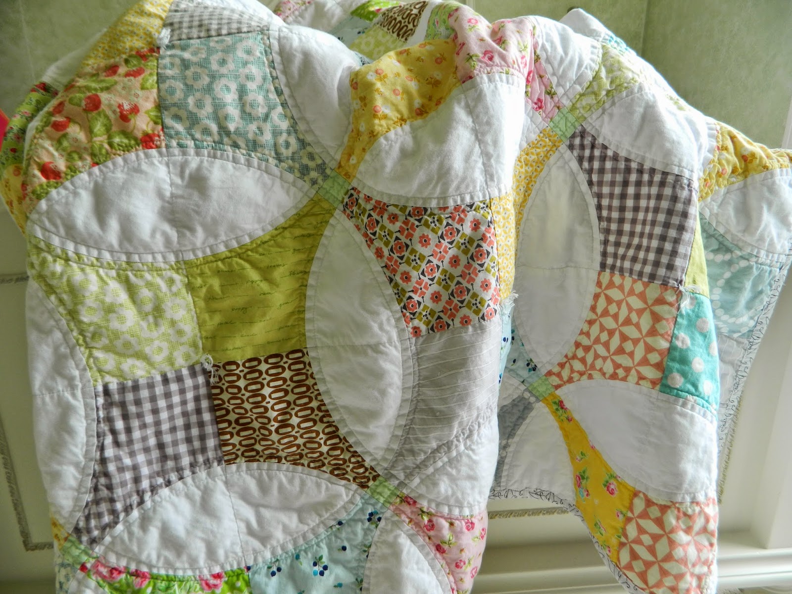flowering snowball {a finished quilt) s.o.t.a.k handmade Bloglovin’