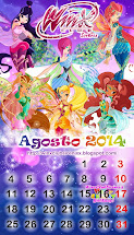 Calendario de Agosto