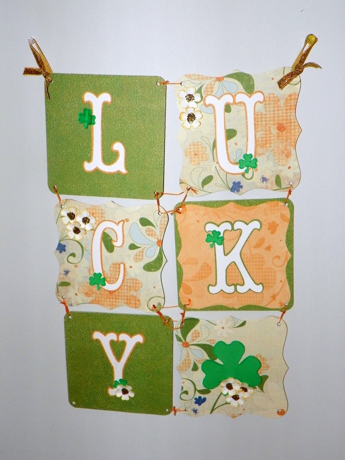 Piece and Paper Local Donation Lucky Wall Decor