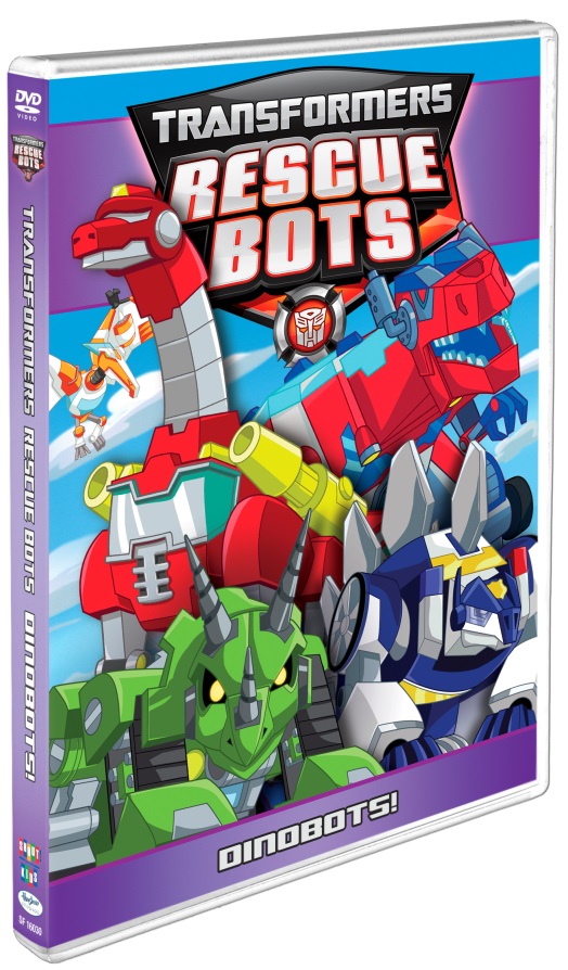 TRANSFORMERS RESCUE BOTS Dinobots DVD {Review & Giveaway} Building