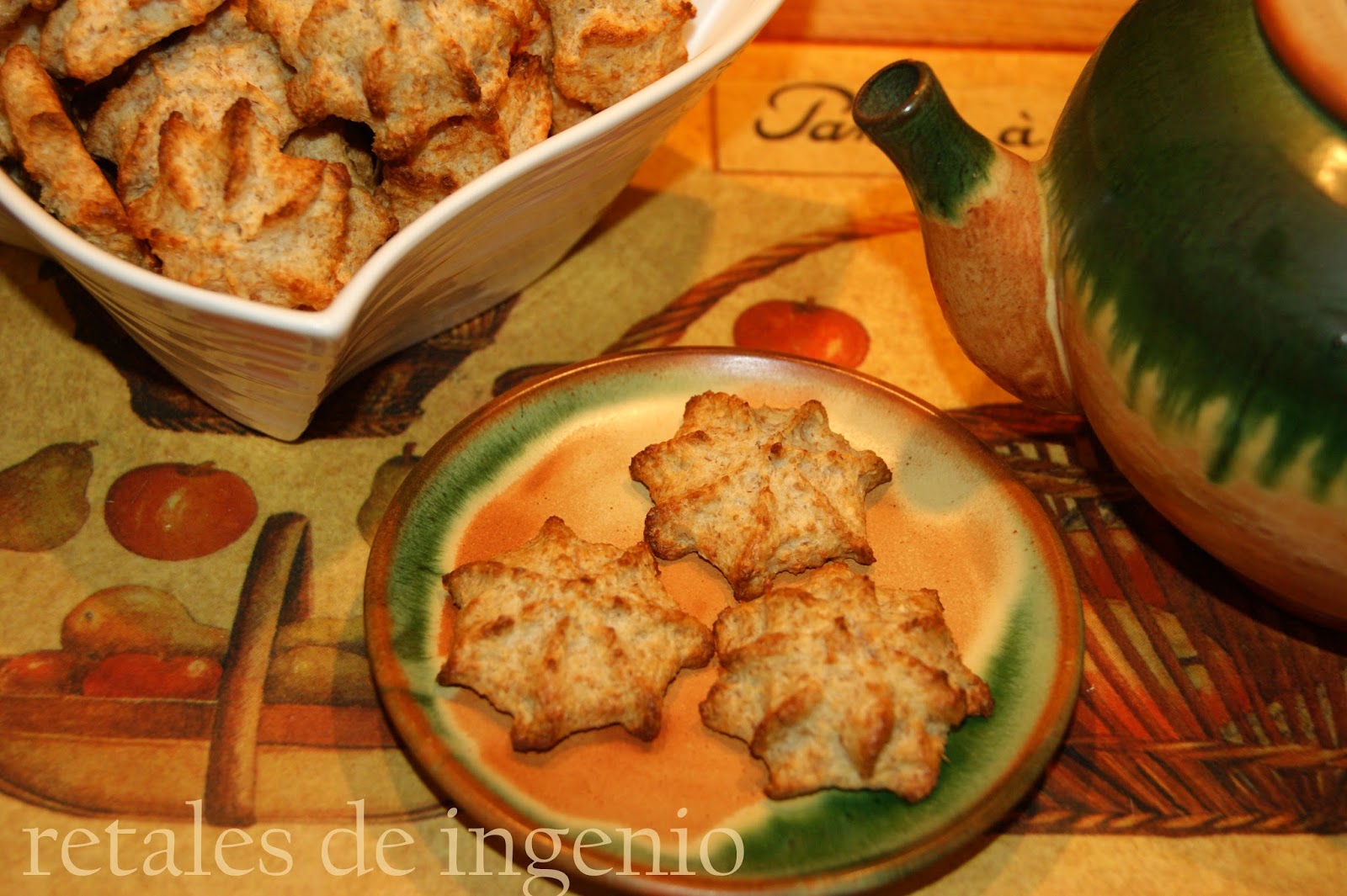 Galletas De Coco Y Avena
