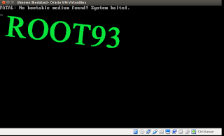 Fatal : No Bootable medium ! System halted Fatal : No Bootable medium ! System halted