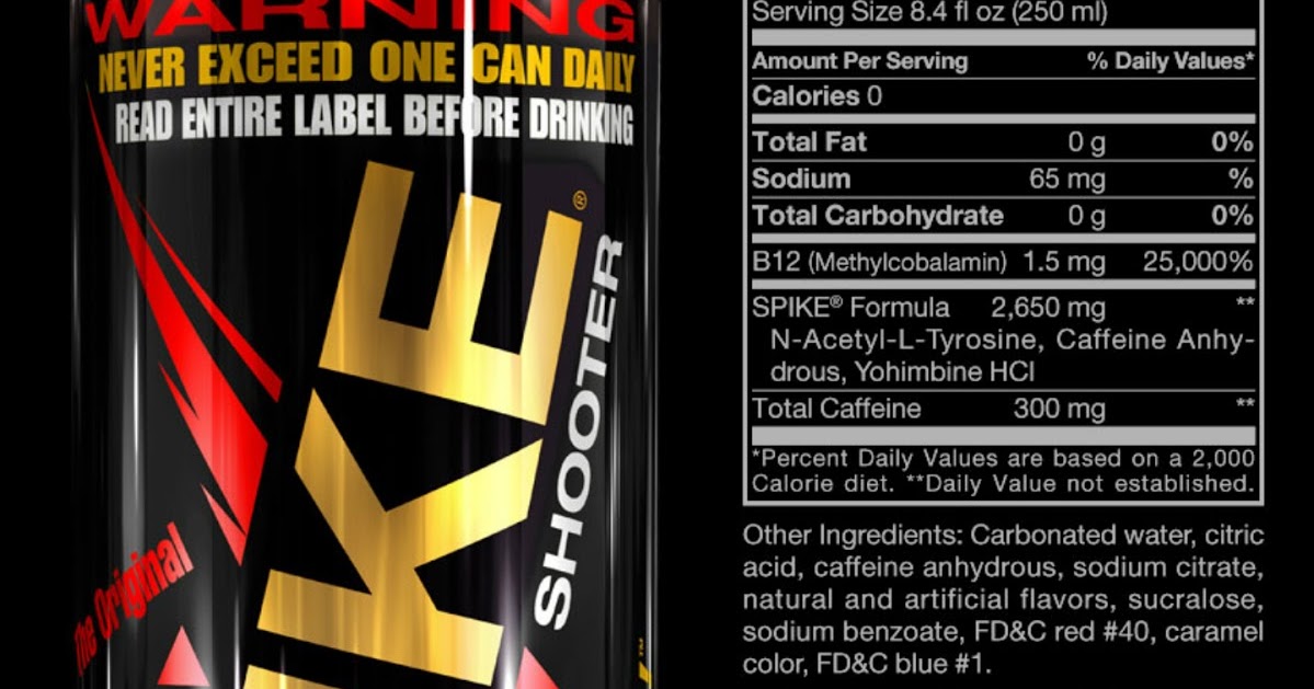 32 Spike Energy Drink Label Label Design Ideas 2020