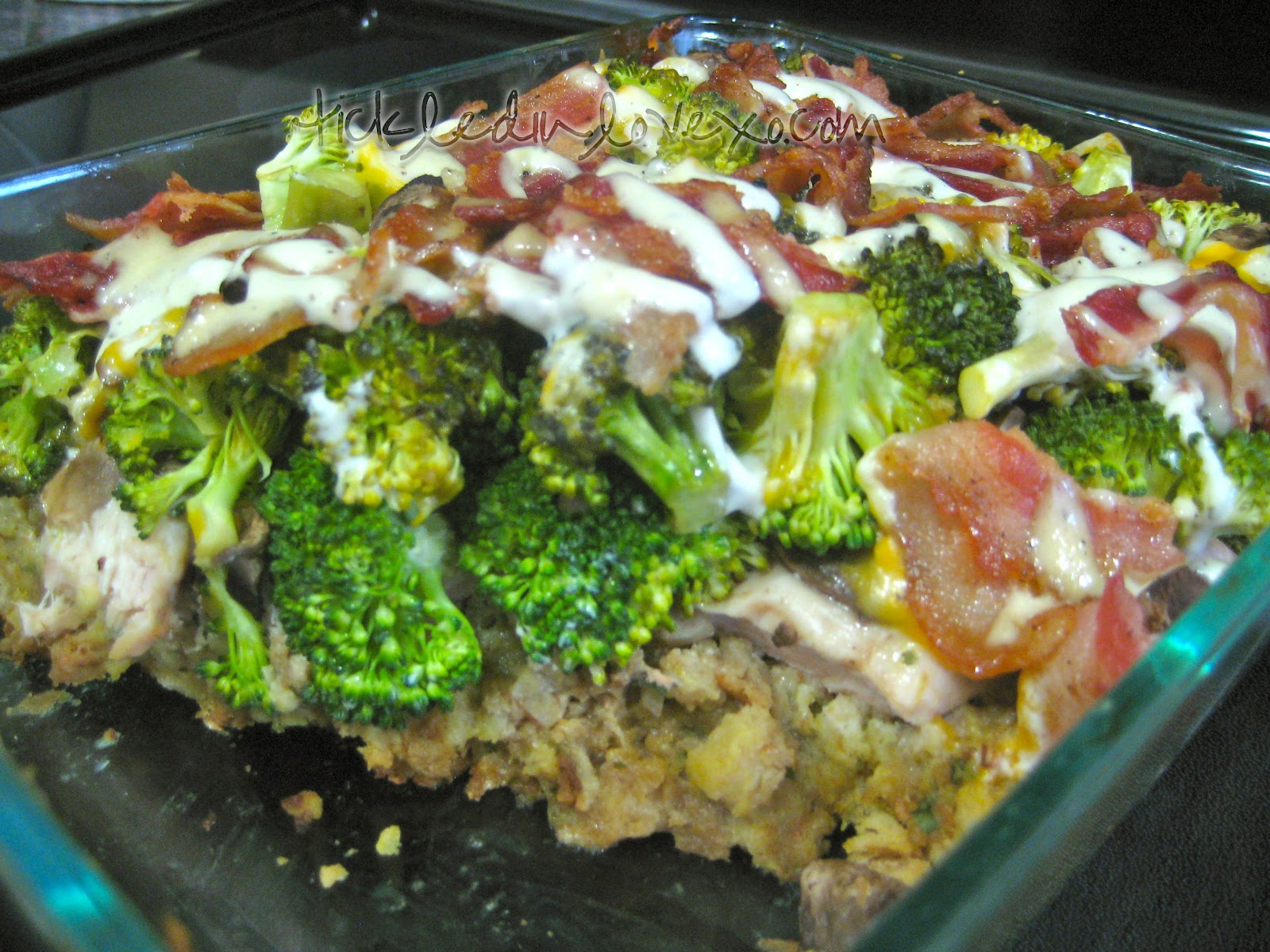 Tickled in Love Bacon Broccoli Ranch Chicken Foil Packets