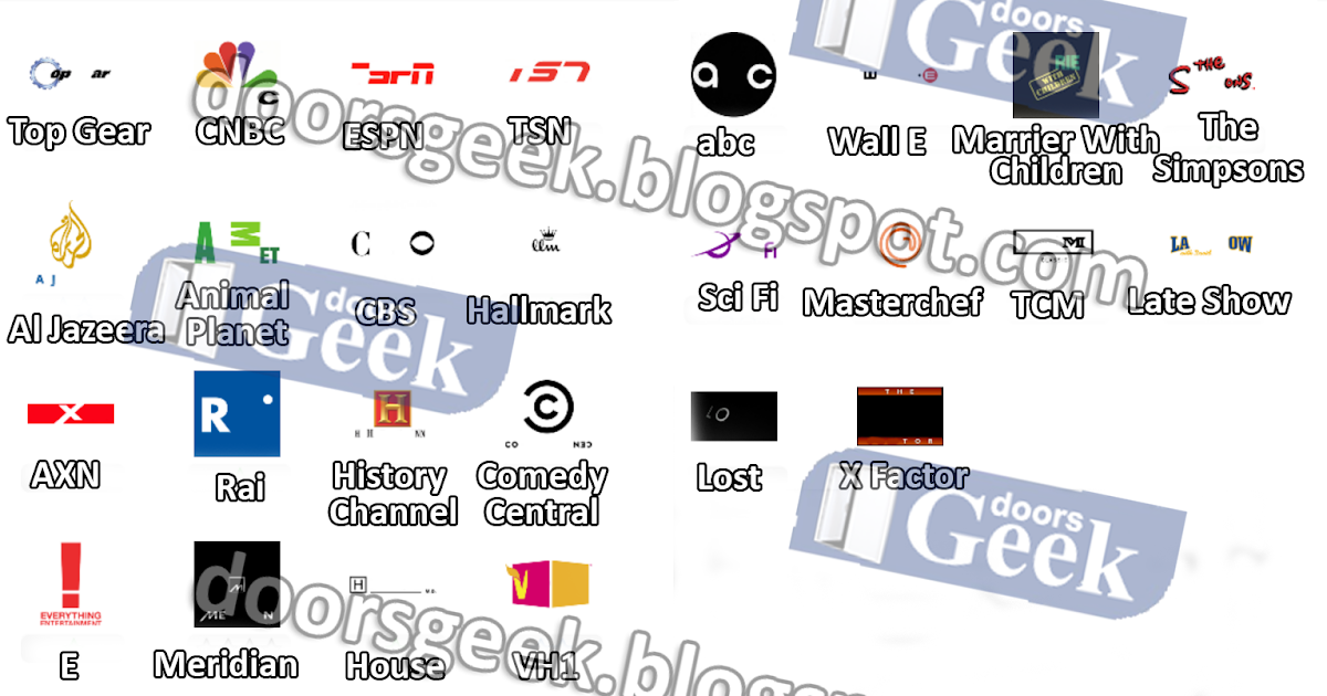 Ultimate Logo Quiz Level 3 TV Doors Geek