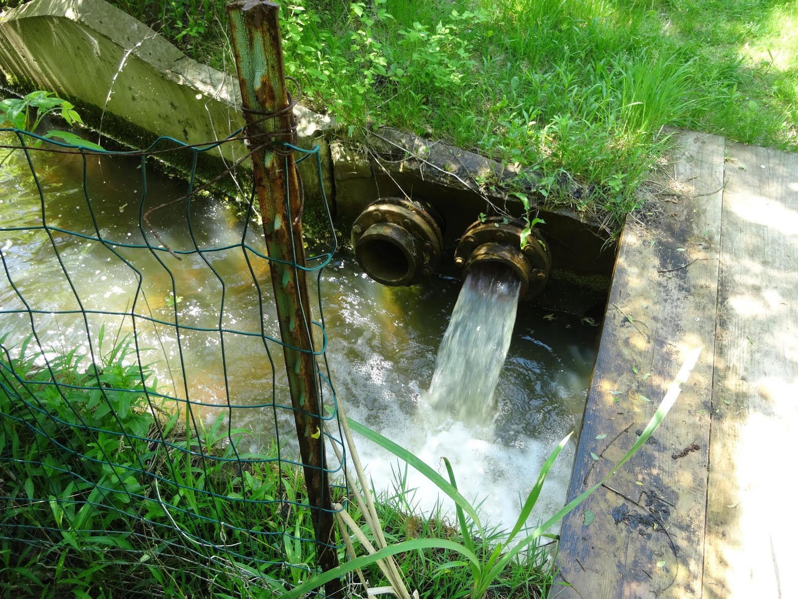 Water discharged into Honey Creek after treatment is allowed to contain dioxane up to 22 ppb