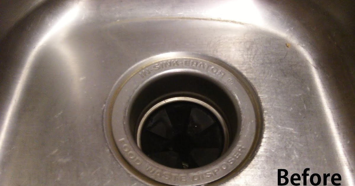how to remove rust stain from sink drain
