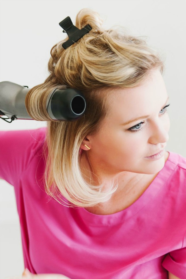 How To Create A Faux Blowout Long Short Hair Crowley Party