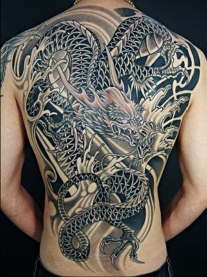 Free Tatto Designs on Full Back Dragon Tattoos   Like Cool Post