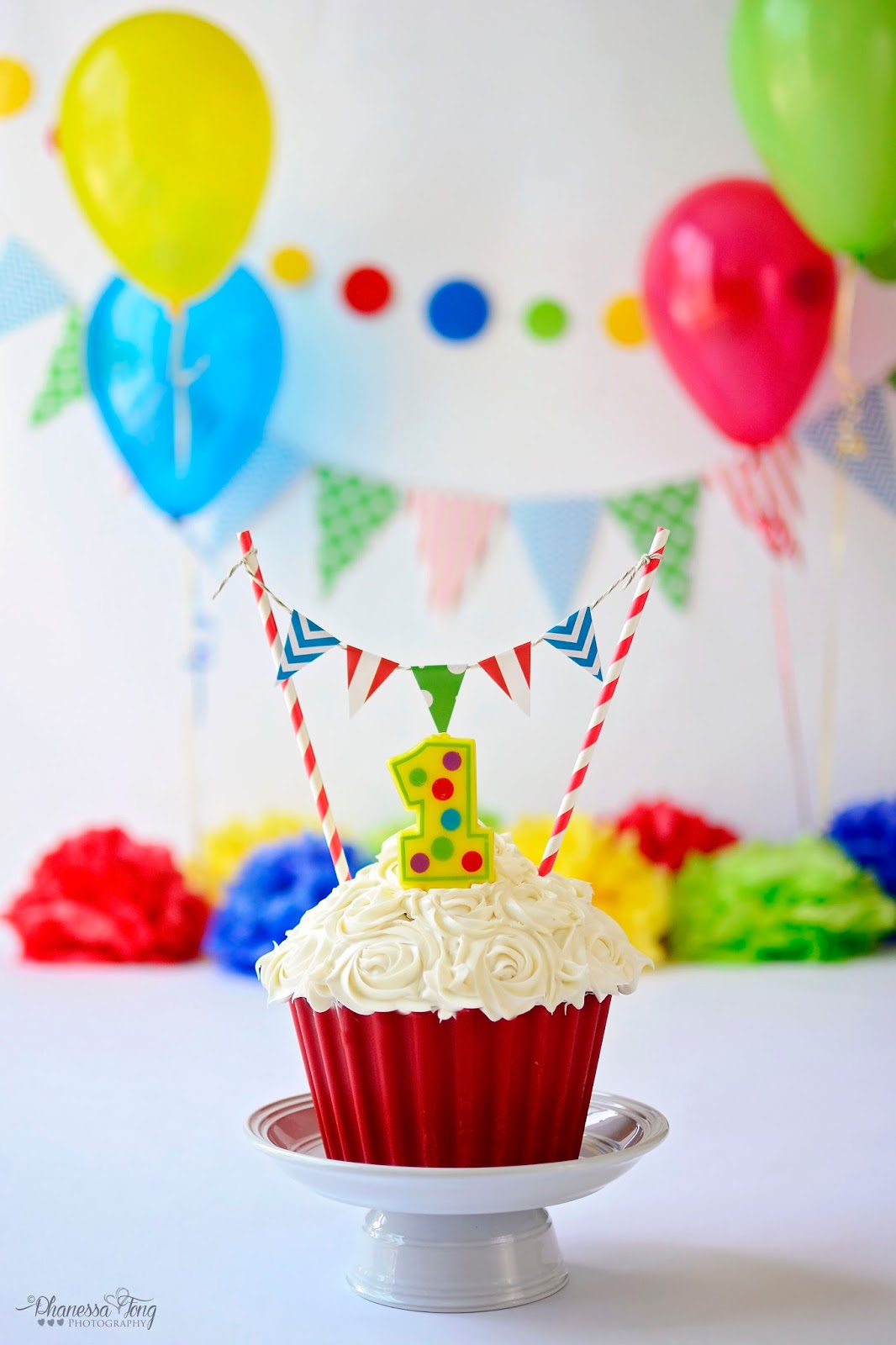 Phanessa's Crafts DIY Giant Cupcake Smash Cake