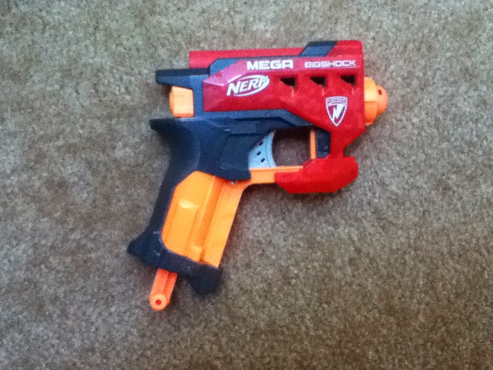 Outback Nerf Review Nerf Mega Bigshock (grey trigger)
