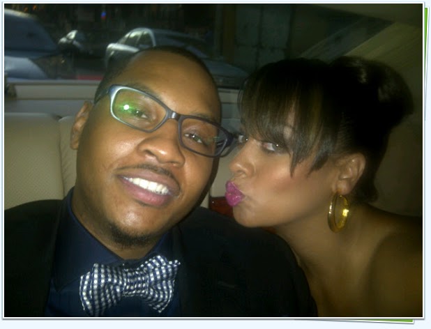 carmelo anthony and lala baby. Carmelo Anthony and LaLa