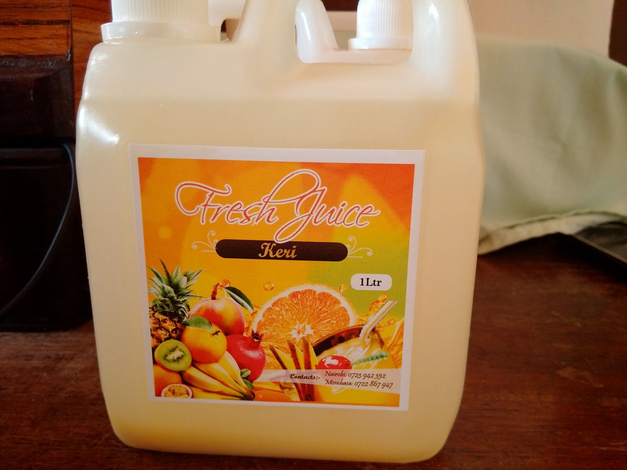 NairobiMail Fresh Juice Available