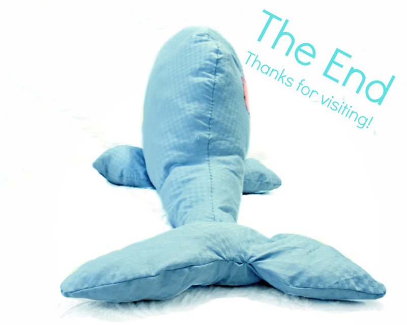 Walli The Whale Pillow Pet Tutorial Pattern We Lived Happily