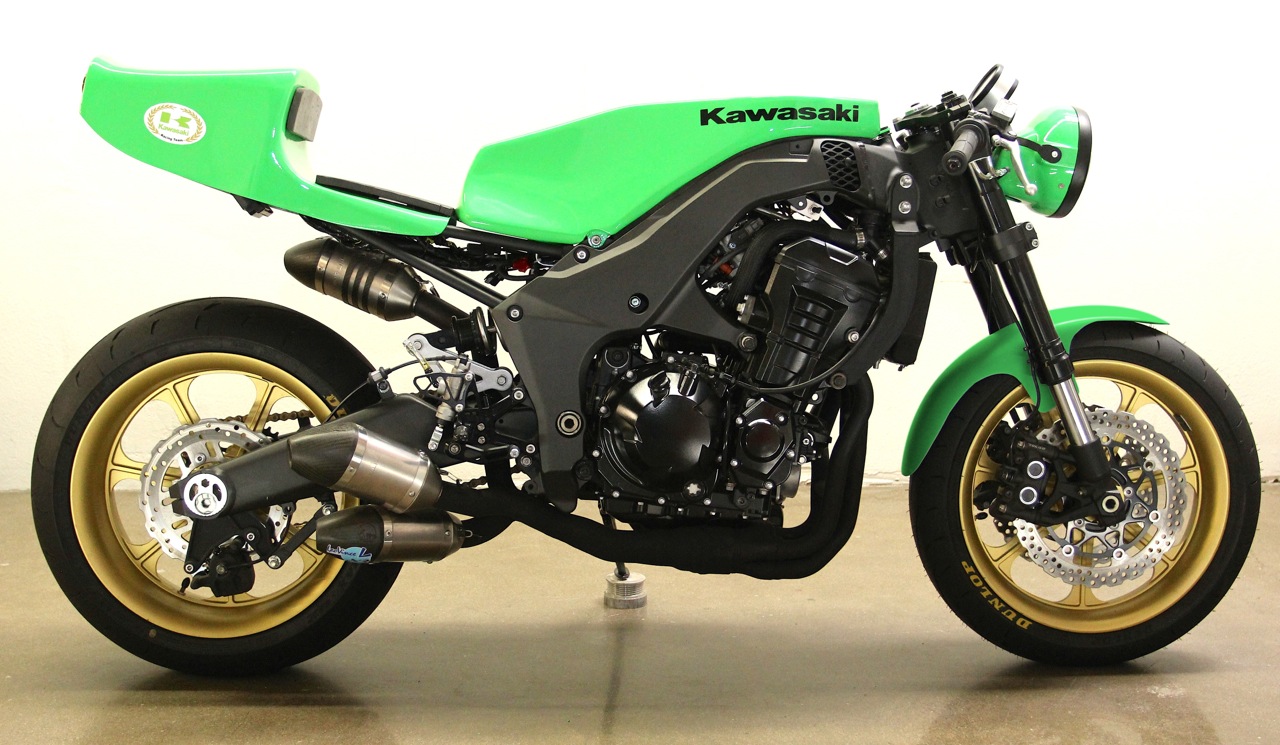 2012 Kawasaki Z1000 Cafe Racer - way2speed