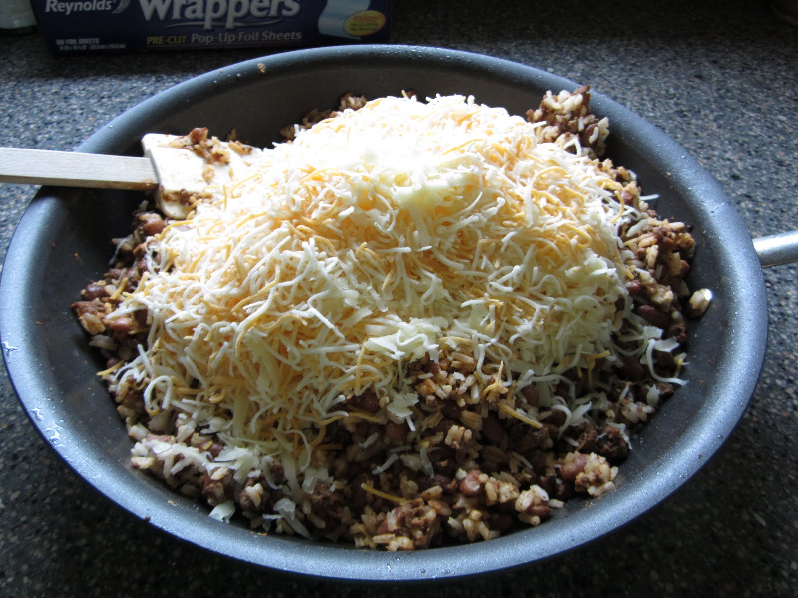 Freezer Burritos - Beef, Bean and Rice