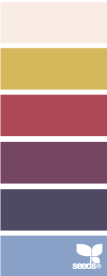 palette de couleurs Designe seeds via Nat et nature