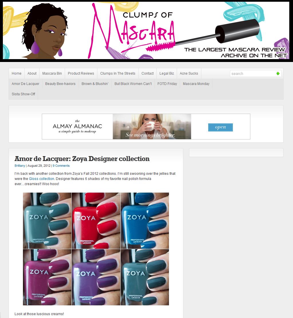 for Fall Nail Polish lovers from beauty blogger Clumps of Mascara