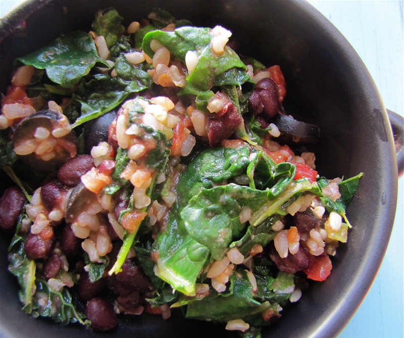 Albion Cooks Black Bean, Brown Rice & Kale Salsa Bowl