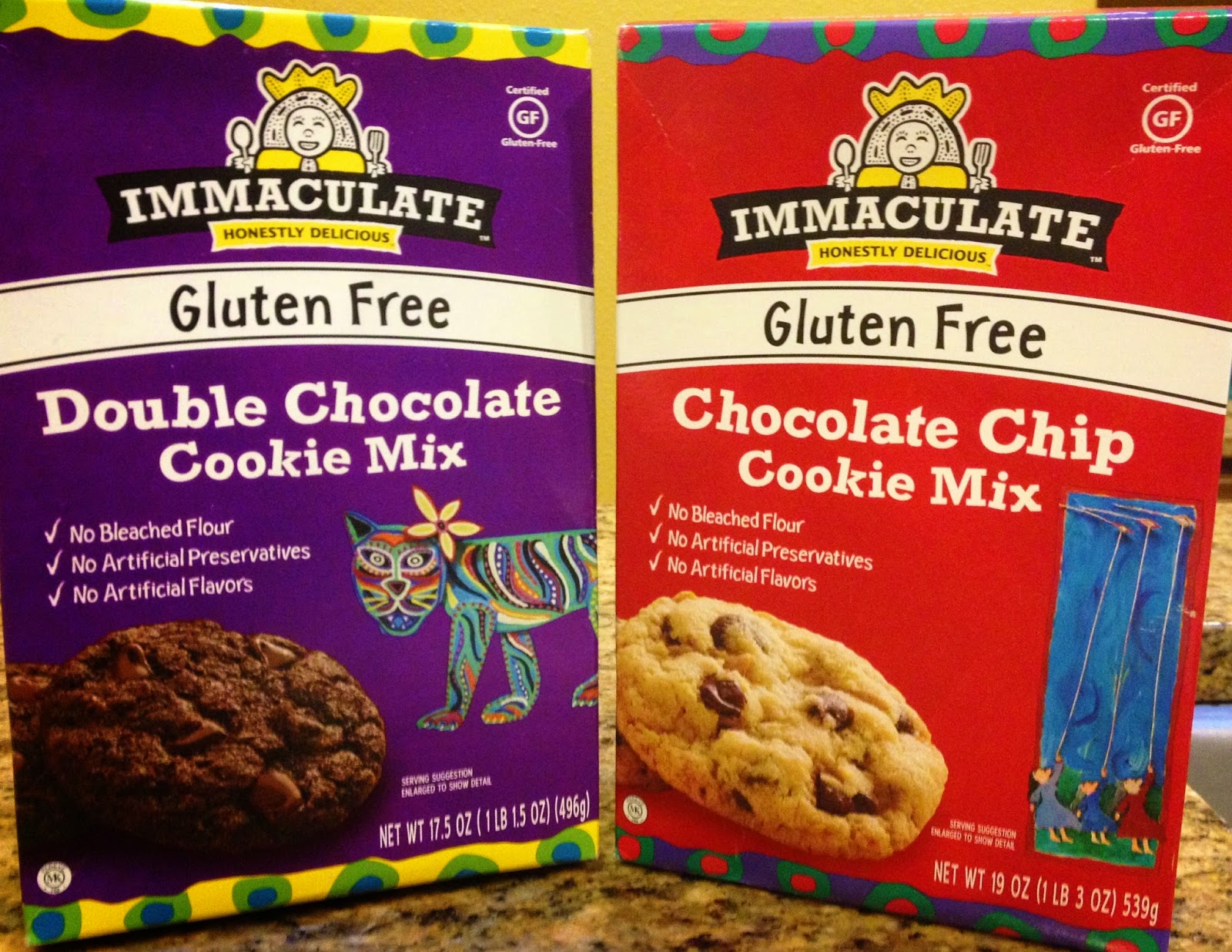 The Gluten Dairy-free Review Blog Immaculate Baking Company Cookie Mix Review
