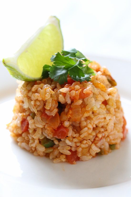 Quick Mexican Brown Rice | Skinnytaste - Information Society