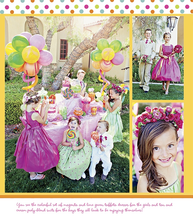 Kids in CandylandPhoto Feature San Diego Style Weddings