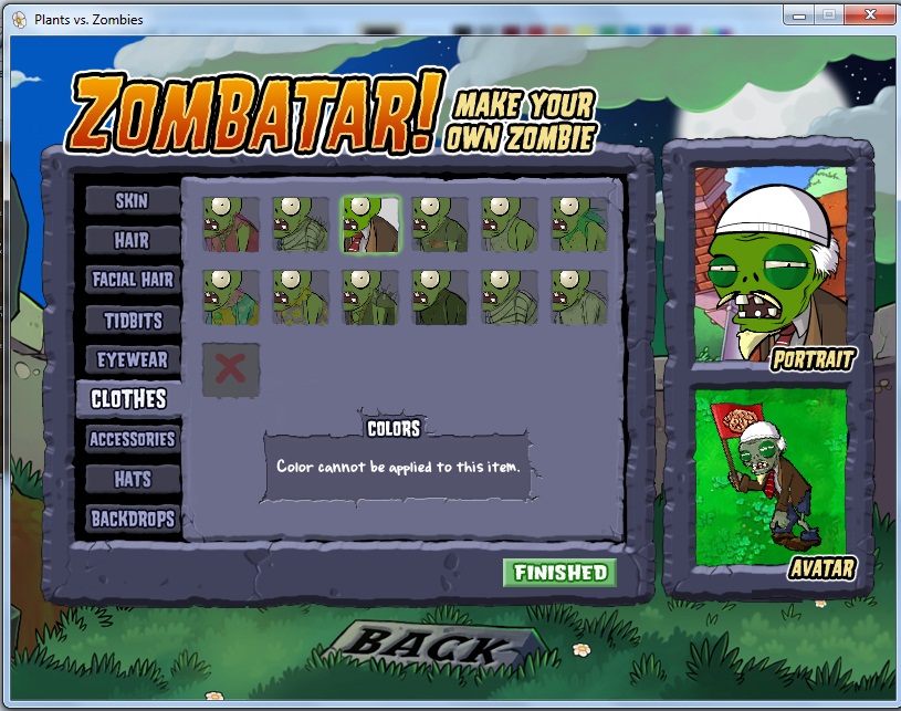 SAMBERMATA PLANTS VS ZOMBIES ZOMBATAR