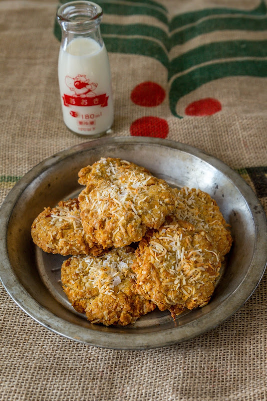 Milk and Honey Coconut and Nutmeg Cookies