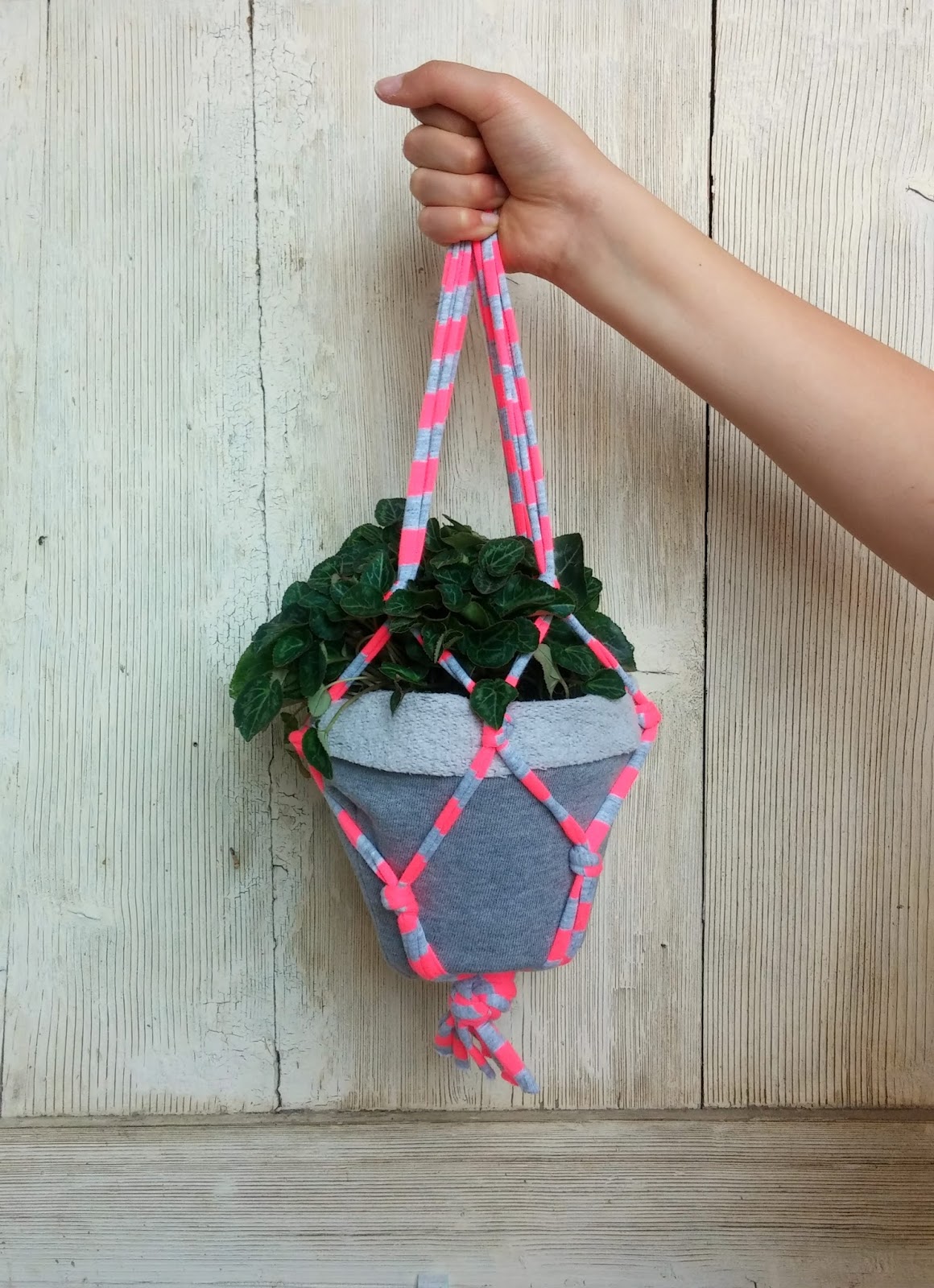 Ella & Nesta's Little Room DIY Tutorial for Recycled Fabric Vase