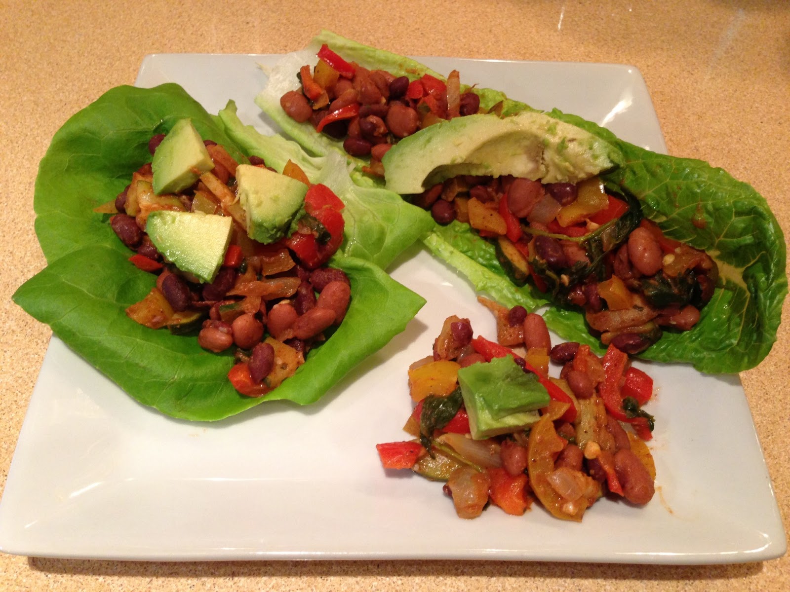 Caroline's Kitchen Mexican Lettuce Wraps