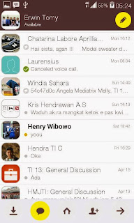 BBM Mod Tema Kakao Talk 2.7.0.23